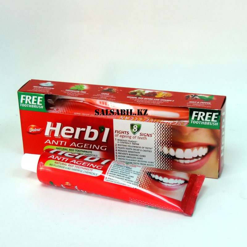 Зубная паста Dabur herbl red