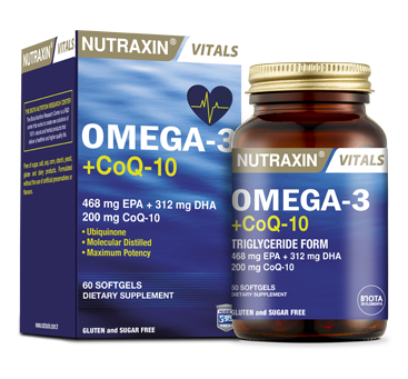 Omega-3 Coenzyme Q10 Nutraxin
