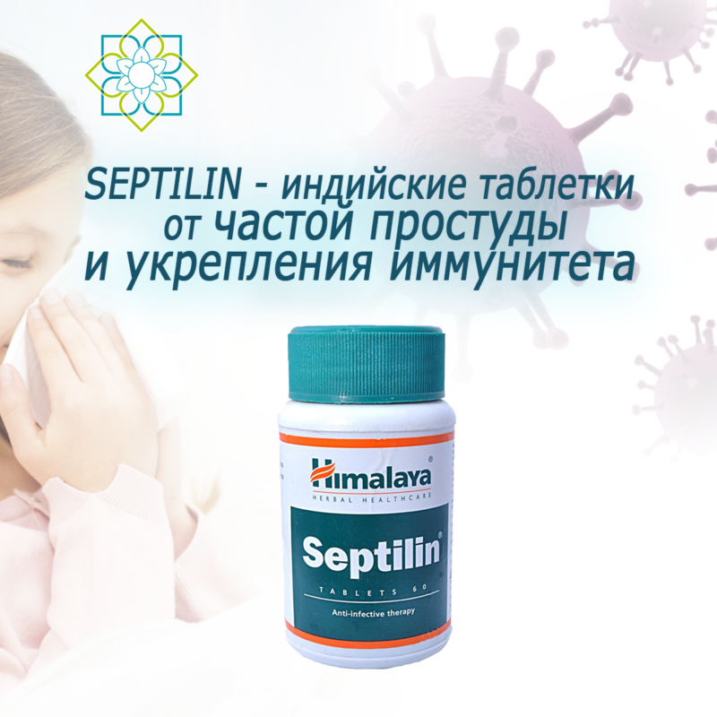 Septilin himalaya таблетки от простуды фото
