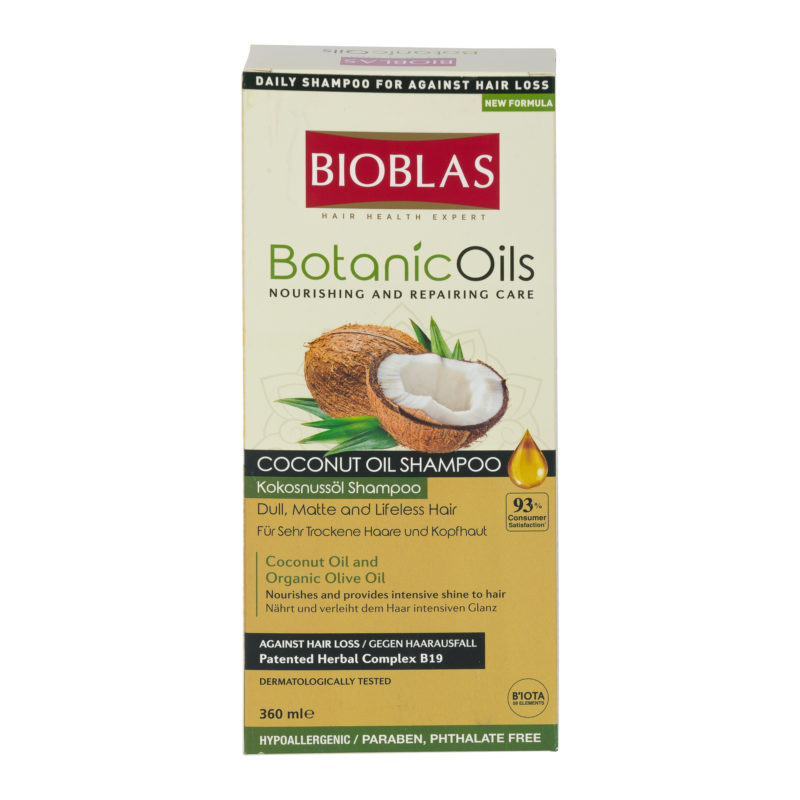 Фото Bioblas BotanicOils coconut oil shampoo 360ml