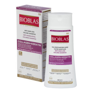 Фото Bioblas collagen + keratin thin and damaged hair paraben free shampoo 360ml