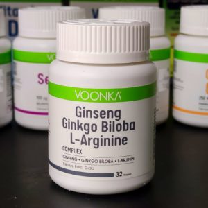 Комплекс для мужчин Ginseng, Ginkgobiloba, L-arginine Voonka