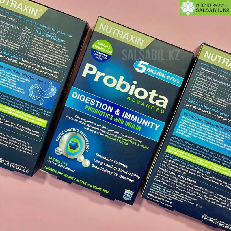 Пробиотики - Nutraxin Probiota, 60 таблеток