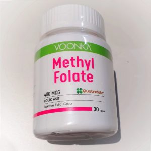 Метилфолат 400 мкг (Фолиевая кислота) - Methyl Folate Voonka 30 таблеток
