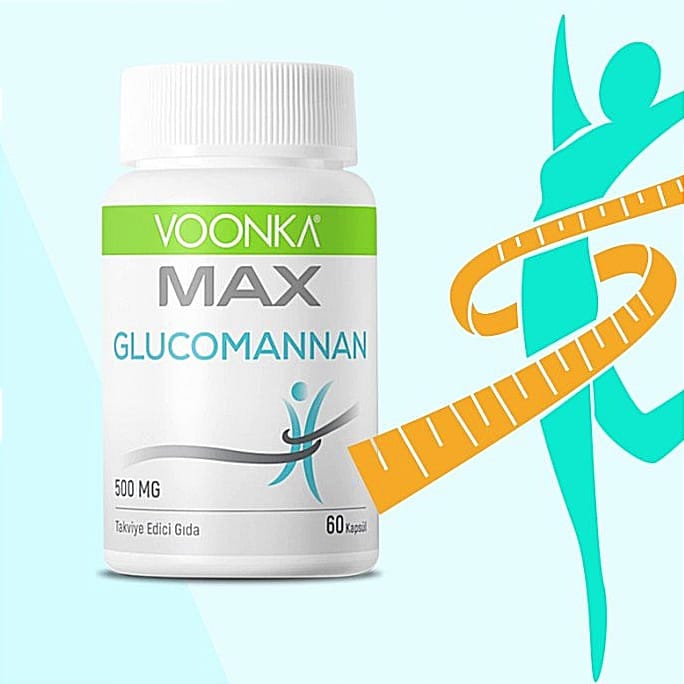 Clucomannan Max Voonka - Глюкоманнан для похудения 500 мг