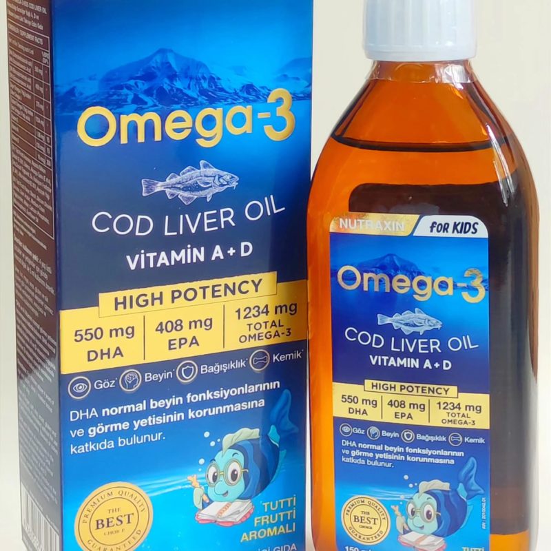 Nutraxin omega-3 cod liver oil vitamin a+d Nutraxin omega-3 cod liver oil vitamin a+d