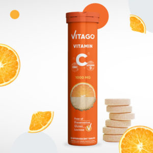 Vitago vitamin C-D-Zinc - шипучие таблетки