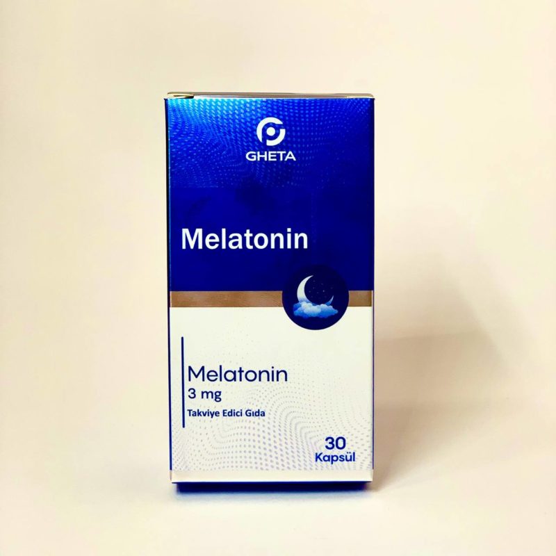 Melatonin 3 mg - мелатонин в капсулах, 30 шт - Image 2