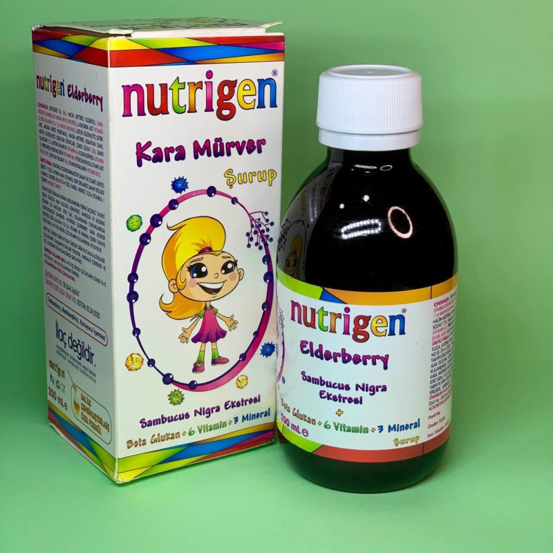 Nutrigen Elderberry - экстрактом бузины для детей, 200 мл
