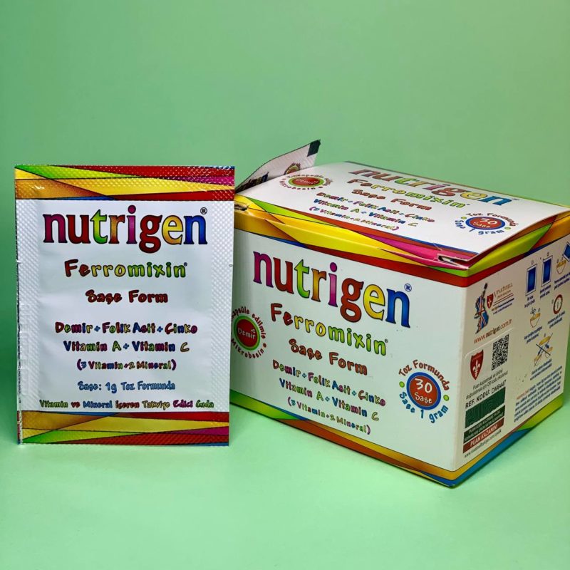 Nutrigen Ferromixin - железо для детей, 30 пакетиков
