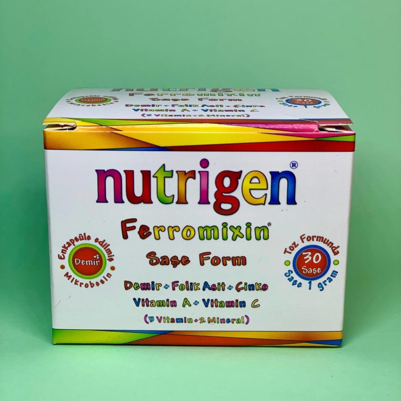 Nutrigen Ferromixin - железо для детей, 30 пакетиков