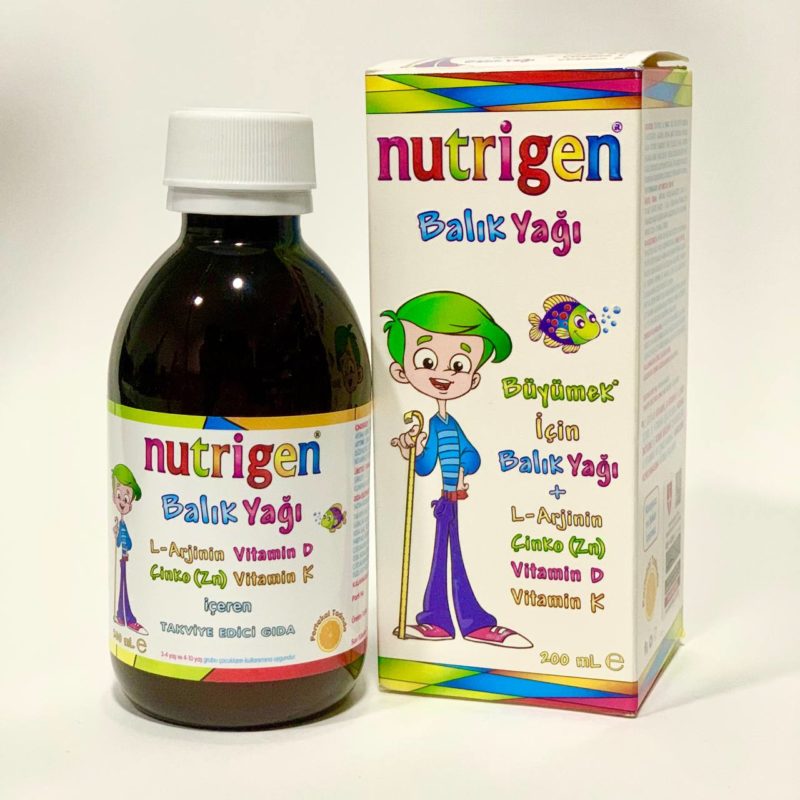 Nutrigen Growmega, L-аргинин – для роста детей, 200 мл