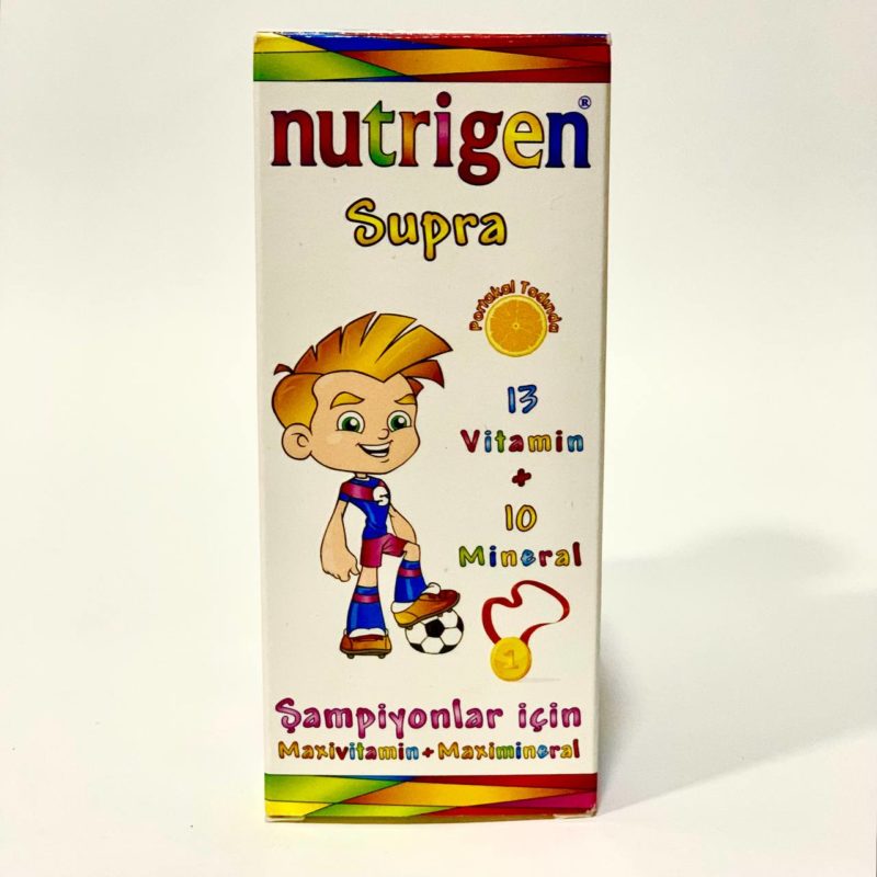 Nutrigen Supra - для детей, 200 мл, 13 витаминов + 10 минералов