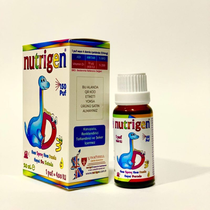 Nutrigen vitamin d3 - спрей для детей, 20 мл