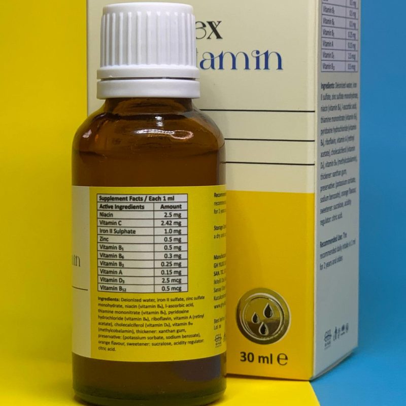 Vitamex multivitamin drop - мультивитаминные капли для детей, 30 мл