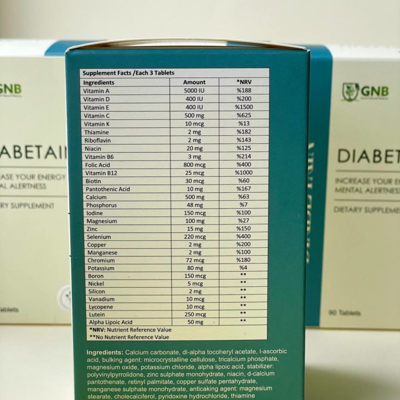 Diabetain от Gnb - 90 таблеток от сахарного диабета