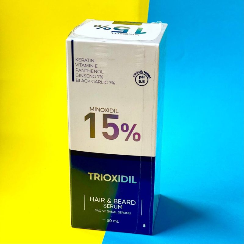 Trioxidil 15% для роста волос и бороды, 50 мл