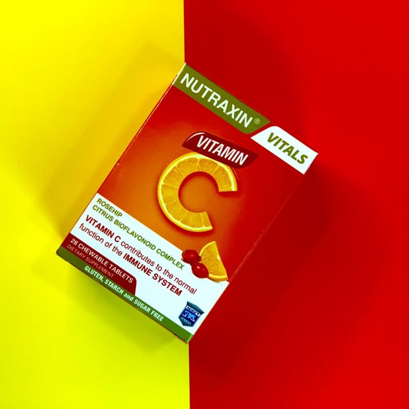 Vitamin C в шипучих таблетках от Nutraxin, 28 штук
