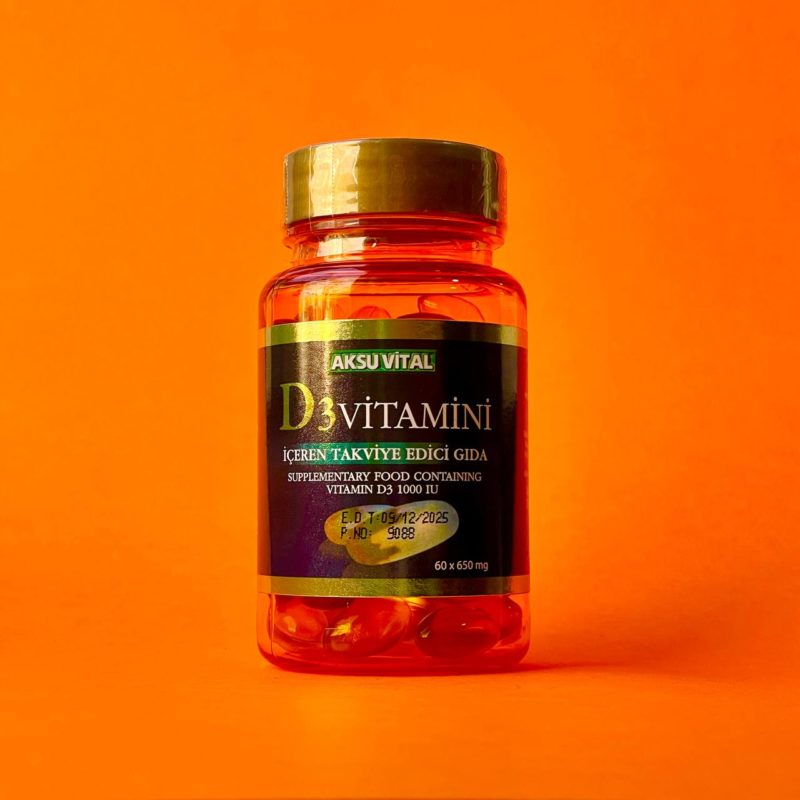 витамин D3 в капсулах Aksu Vital