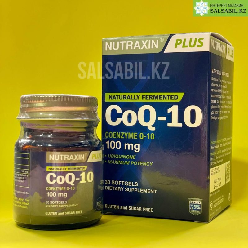 Коэнзим Q-10 100 mg Nutraxin, 30 капсул