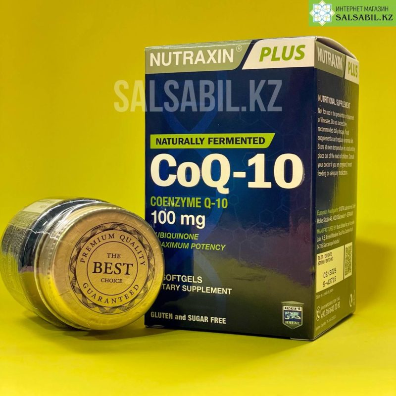 Коэнзим Q-10 100 mg Nutraxin, 30 капсул