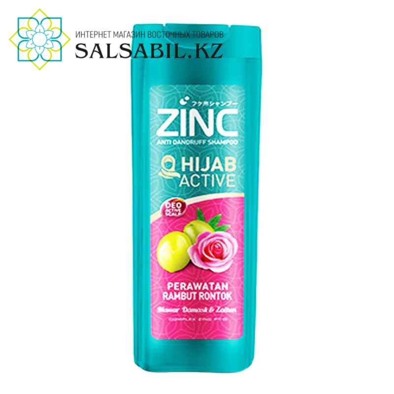 Zinc Hijab Active Hair Loss Treatment (Damask Rose & Olive)